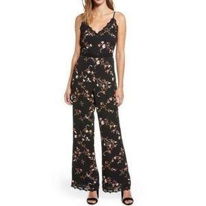Cupcakes & Cashmere Candor Floral Jumpsuit NWT